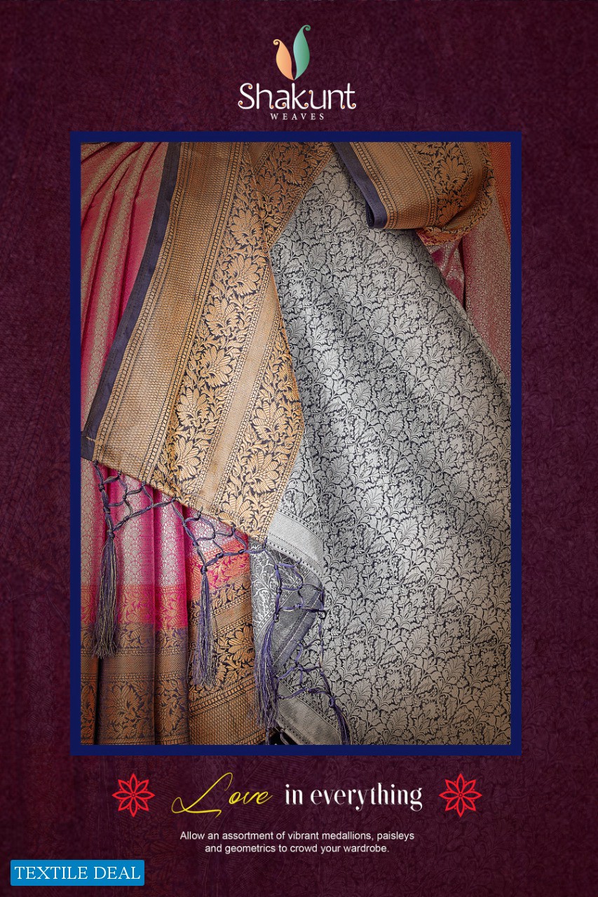 SHAKUNT SKS 2120 DESIGN ART SILK SAREES