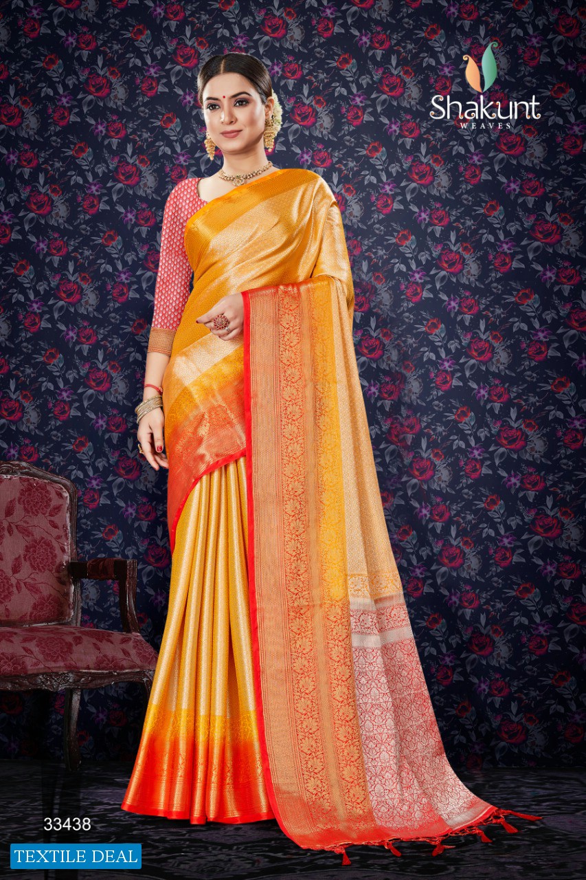SHAKUNT SKS 2120 DESIGN ART SILK SAREES