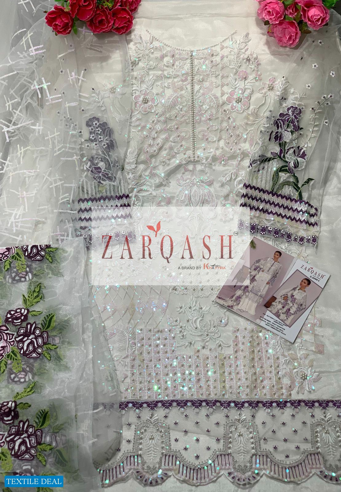 JIHAN VOL 2 BY ZARQASH GEORGETTE EXCLUSIVE FANCY SUITS