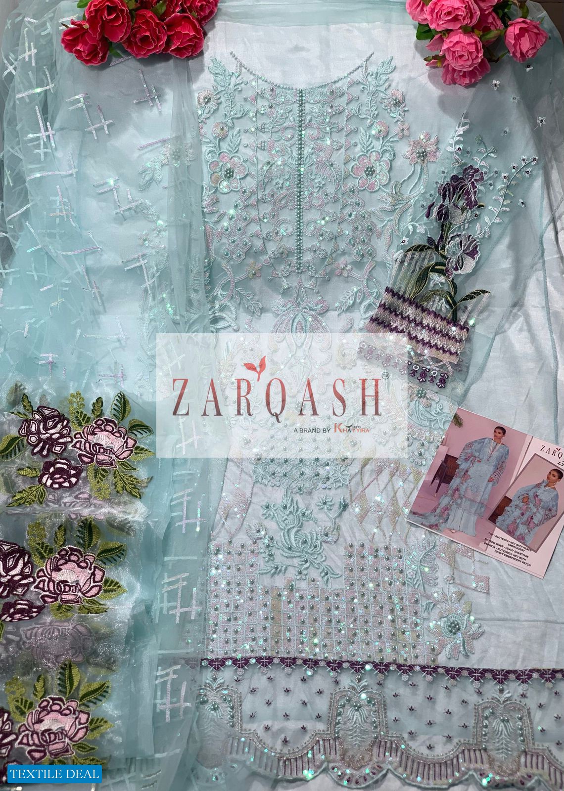 JIHAN VOL 2 BY ZARQASH GEORGETTE EXCLUSIVE FANCY SUITS