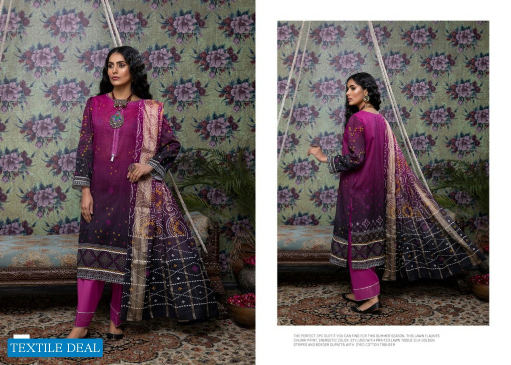 Guljee By Chunri Wholesale Original Pakistani Lawn Suits