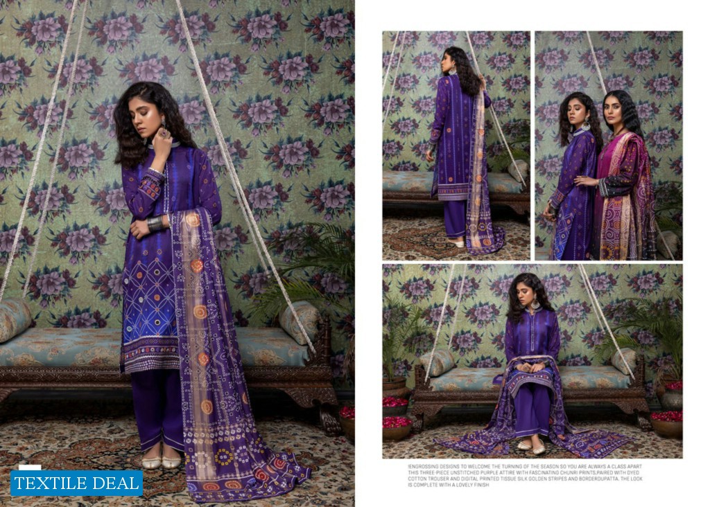 Guljee By Chunri Wholesale Original Pakistani Lawn Suits