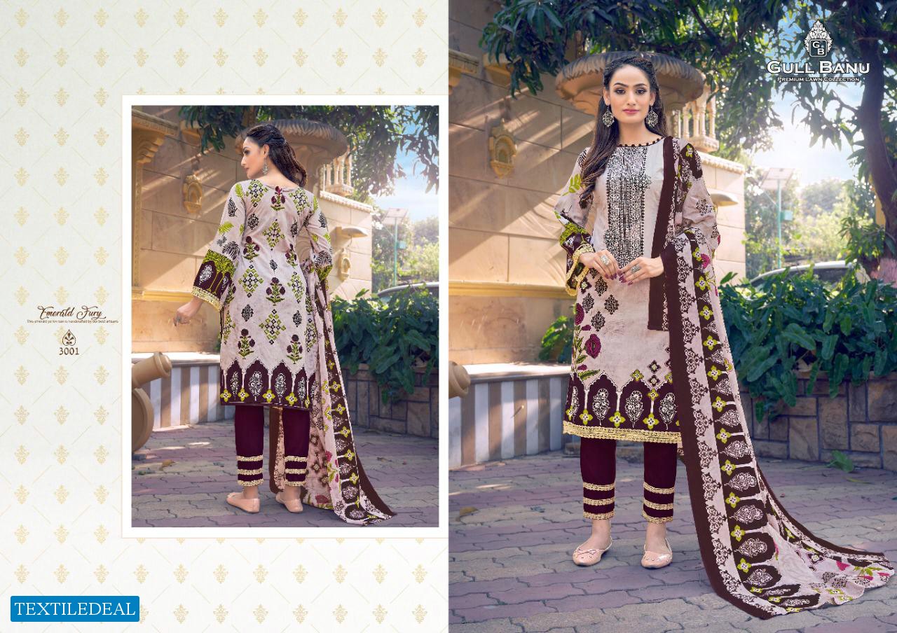Gull Ahmed Gull Banu Vol-3 Wholesale Premium Lawn Collection