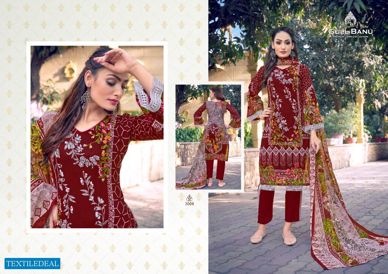 Gull Ahmed Gull Banu Vol-3 Wholesale Premium Lawn Collection
