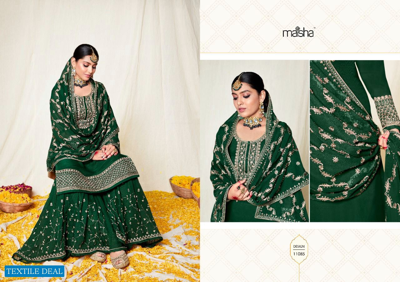 VIVANN VOL 5 BY MAISHA GEORGETTE FANCY SUITS WHOLESALER