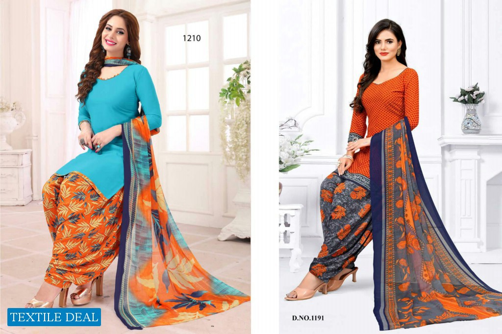 Vishnu Print Simaya Vol-12 Wholesale Leon Print Dress Material