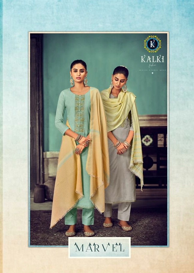 MARVEL BY KALKI TRENDZ COTTON SUMMER SPECIAL DESIGNER SUITS