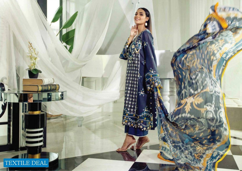 Ansab Jahangiri Zoha Luxury Lawn Collection Original Pakistani Catalogs
