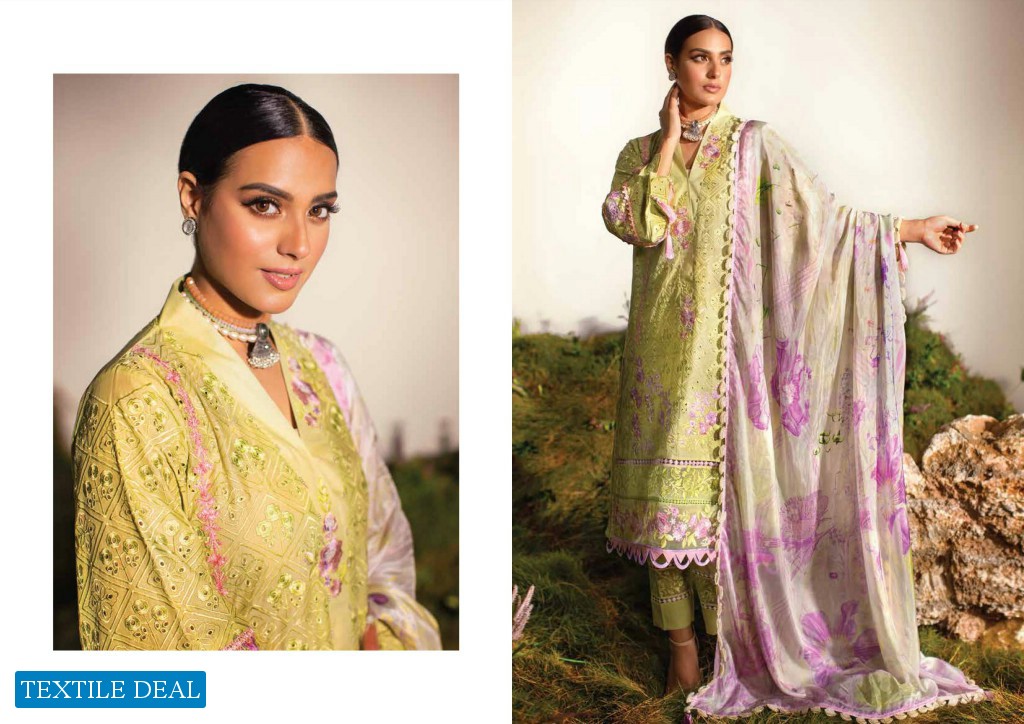 Ansab Jahangiri Zoha Luxury Lawn Collection Original Pakistani Catalogs