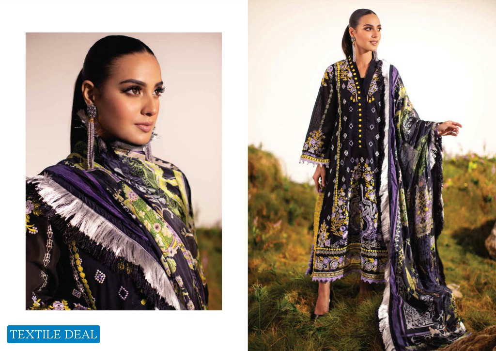 Ansab Jahangiri Zoha Luxury Lawn Collection Original Pakistani Catalogs