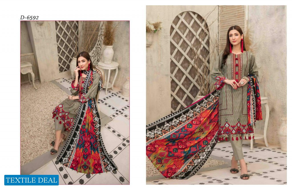 Tawakkal Mahru Lawn Print Embroidered Lawn Printed Dupatta Catalogs