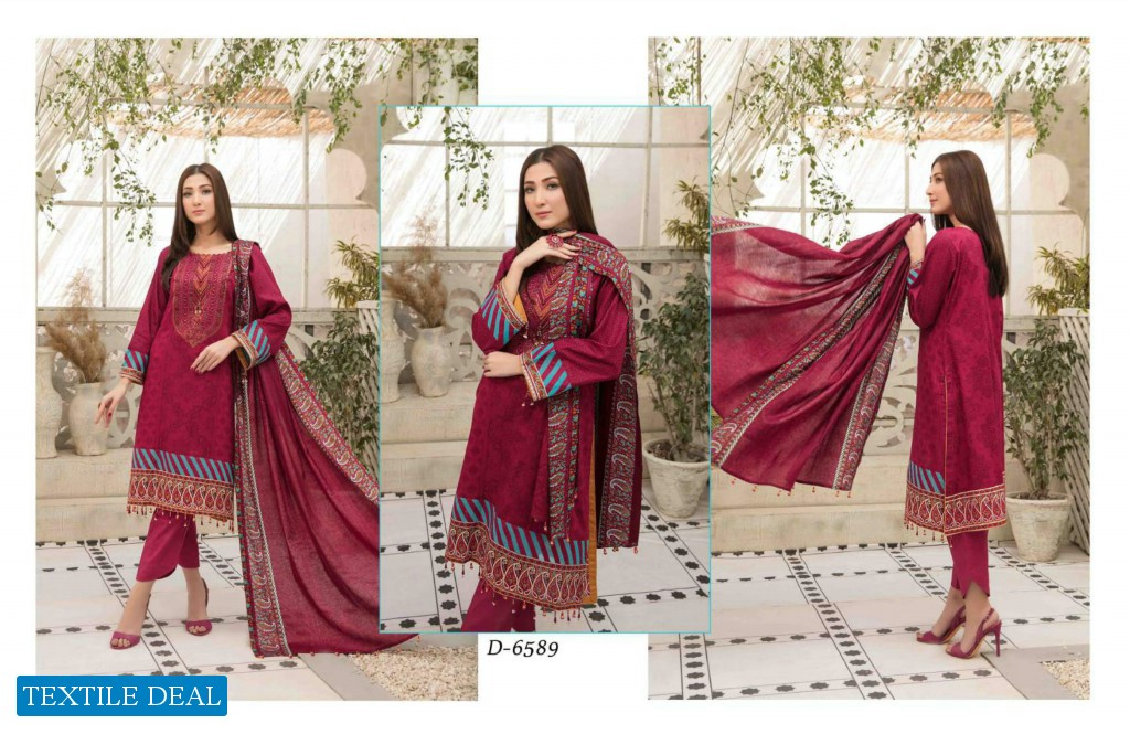 Tawakkal Mahru Lawn Print Embroidered Lawn Printed Dupatta Catalogs