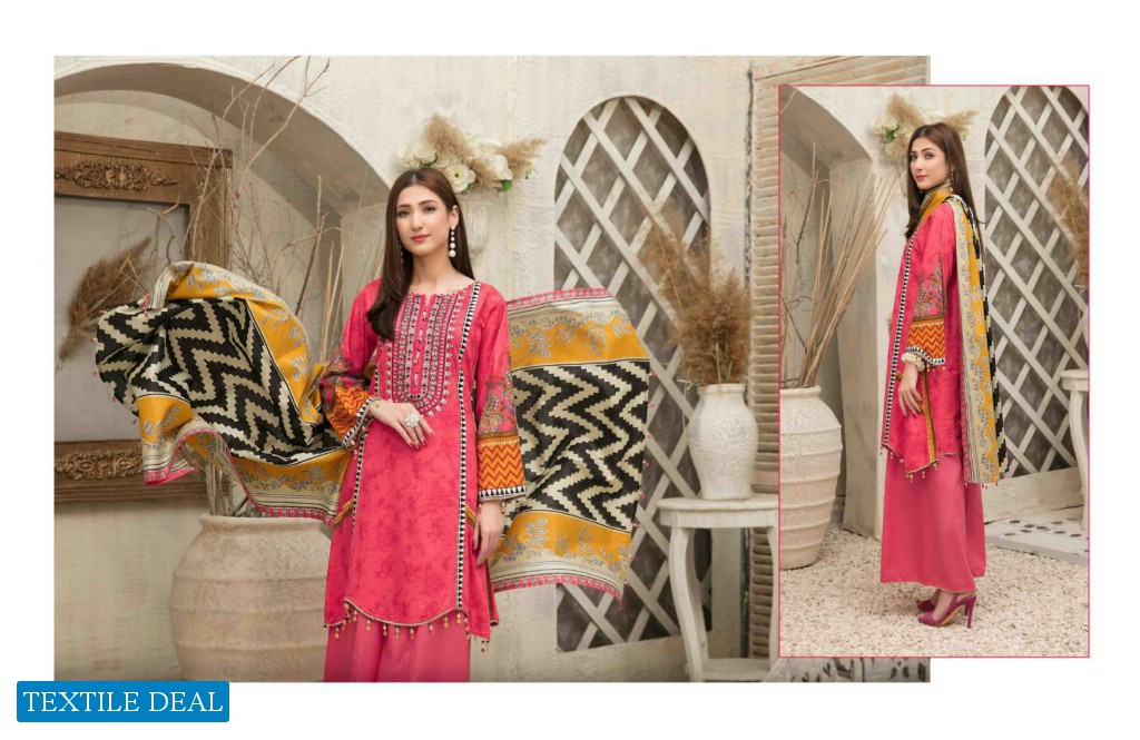 Tawakkal Mahru Lawn Print Embroidered Lawn Printed Dupatta Catalogs