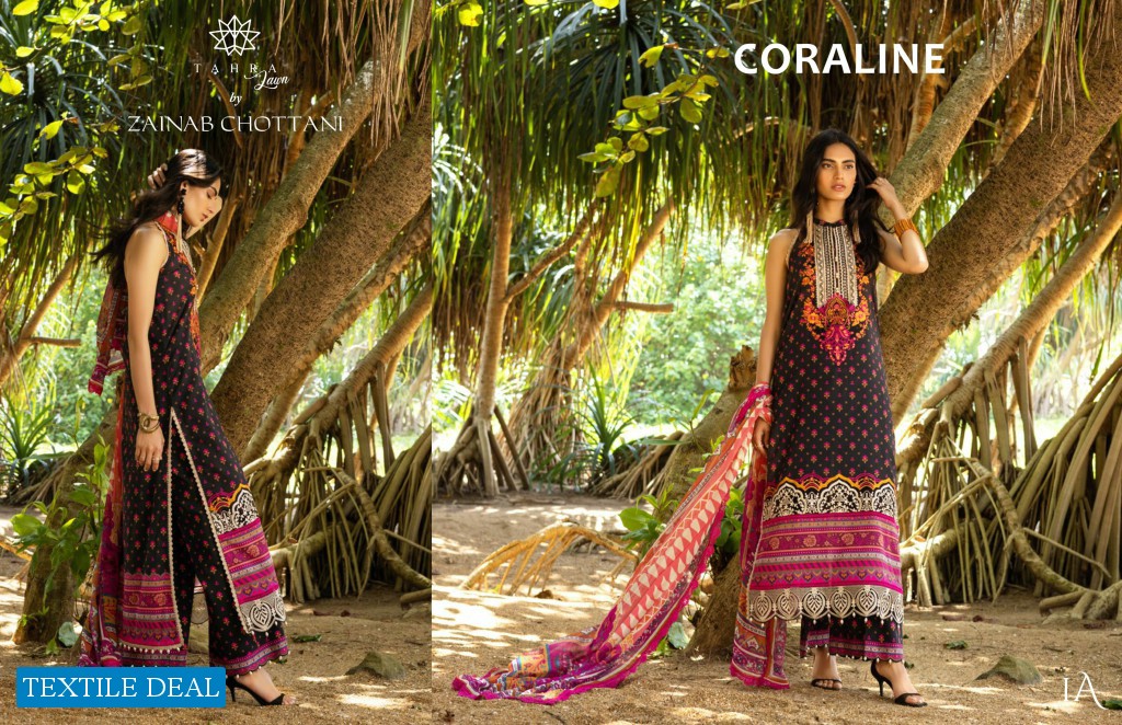 Zainab Chottani Tahra Lawn wholesale Luxury Pakistani Dress