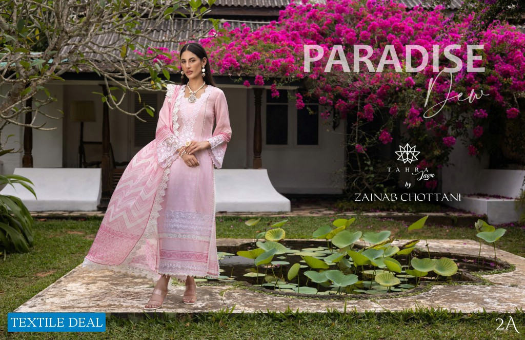 Zainab Chottani Tahra Lawn wholesale Luxury Pakistani Dress