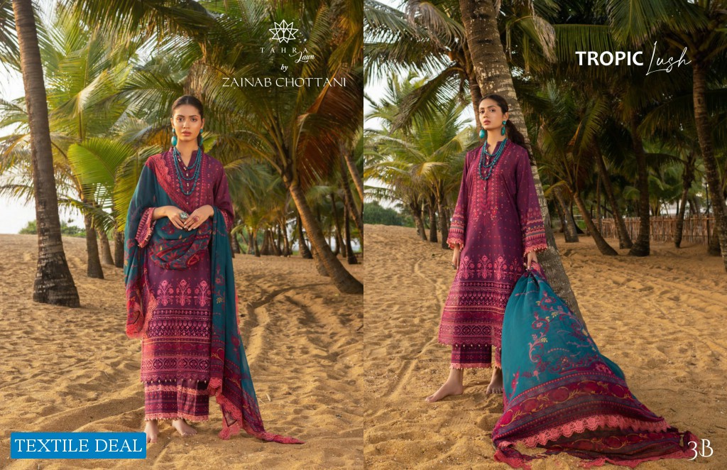 Zainab Chottani Tahra Lawn wholesale Luxury Pakistani Dress