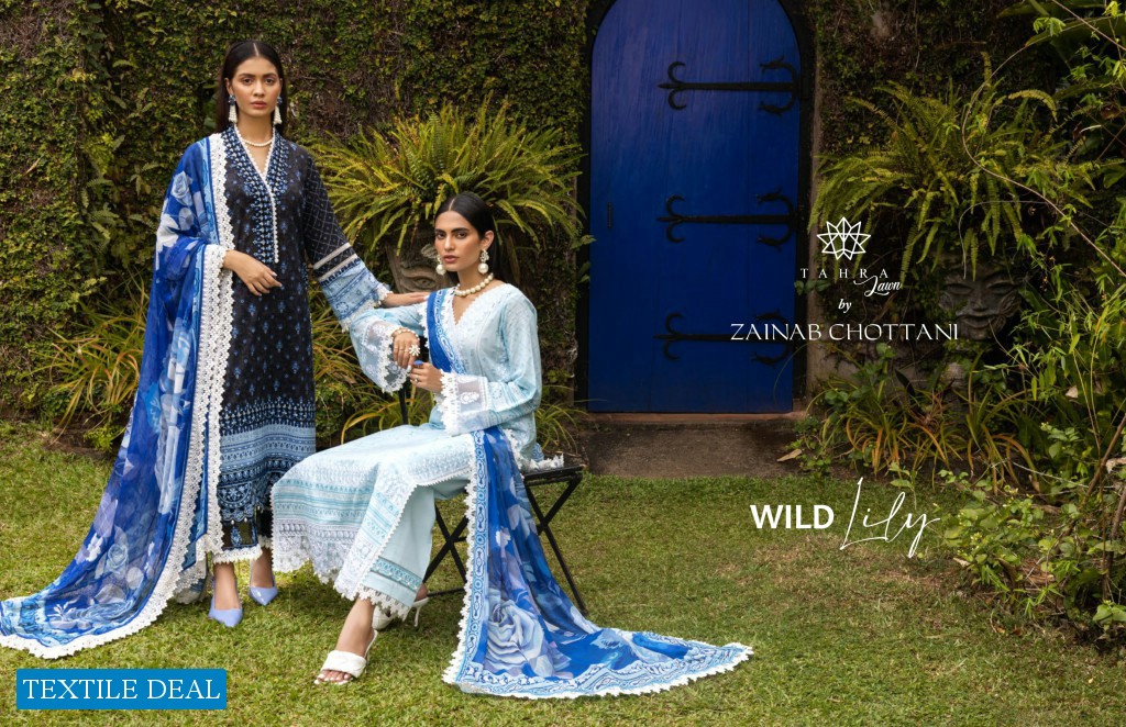 Zainab Chottani Tahra Lawn wholesale Luxury Pakistani Dress