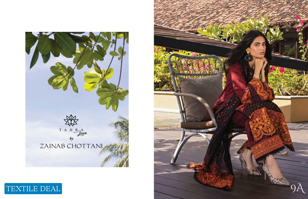 Zainab Chottani Tahra Lawn wholesale Luxury Pakistani Dress