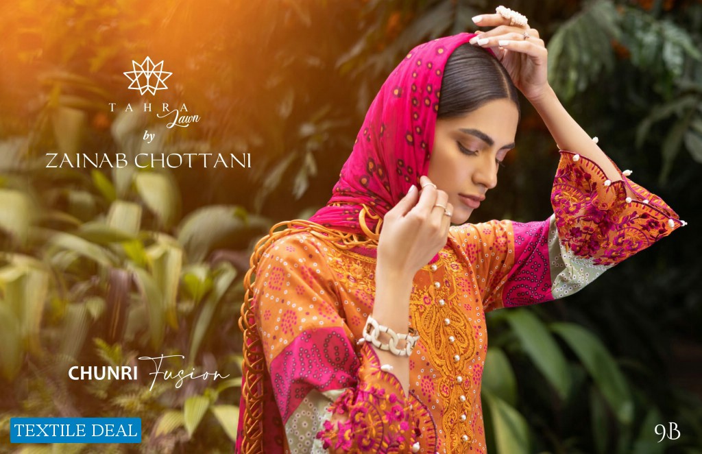 Zainab Chottani Tahra Lawn wholesale Luxury Pakistani Dress