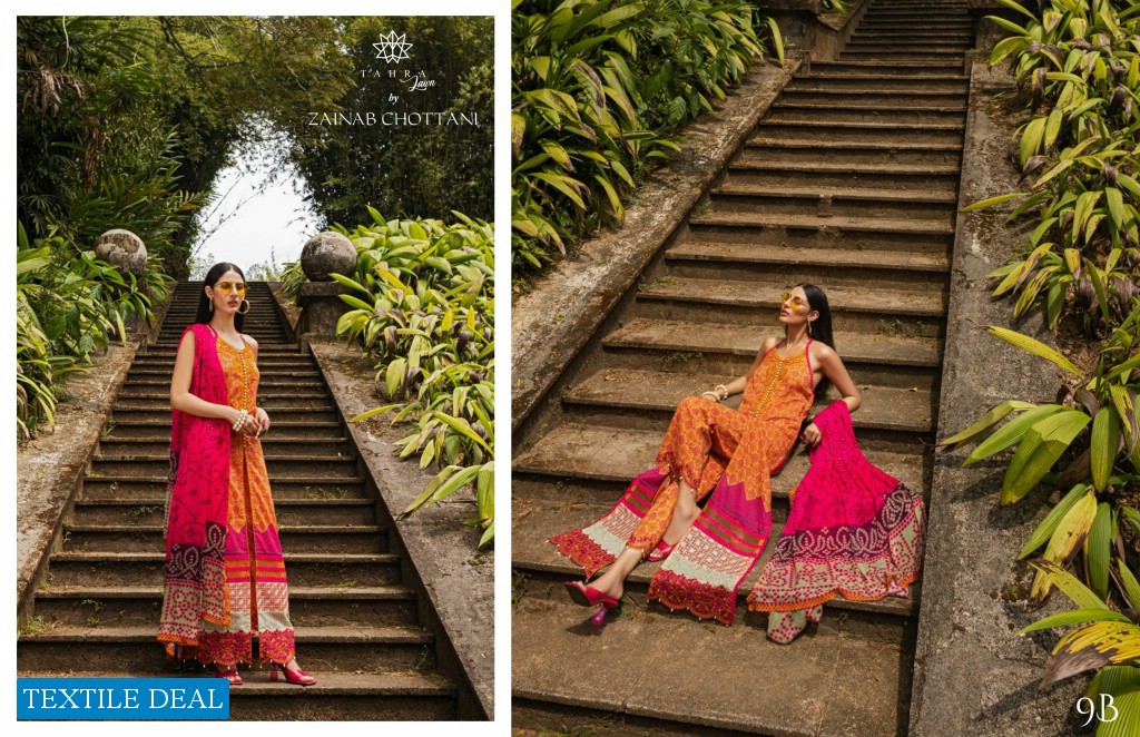 Zainab Chottani Tahra Lawn wholesale Luxury Pakistani Dress