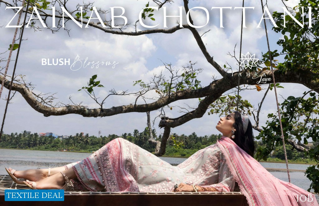 Zainab Chottani Tahra Lawn wholesale Luxury Pakistani Dress