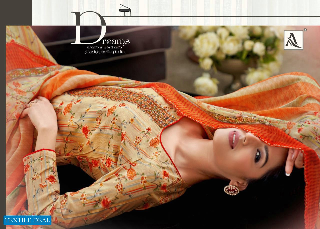 Alok Zoya Wholesale Cotton Work Indian Dress Material