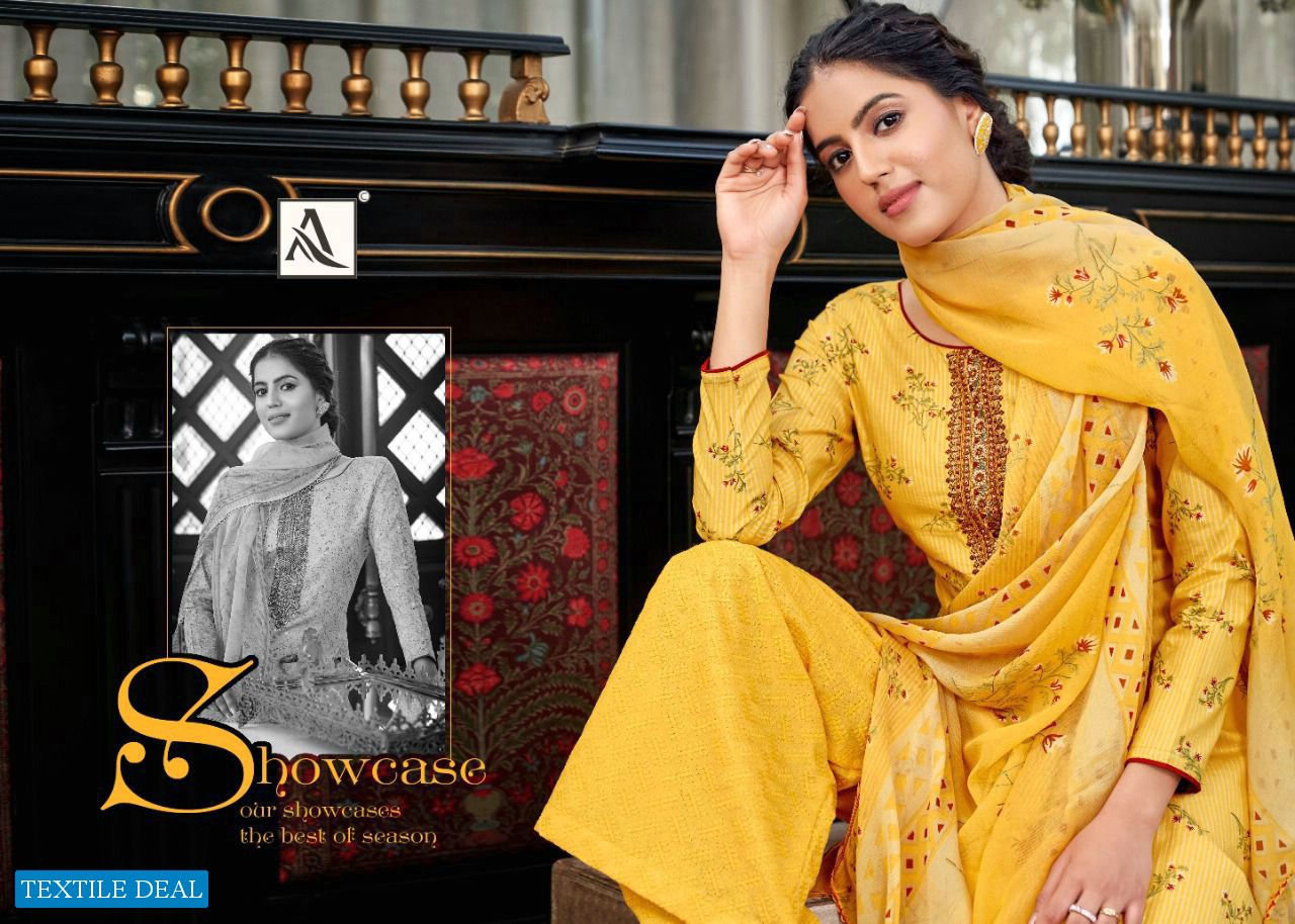 Alok Zoya Wholesale Cotton Work Indian Dress Material