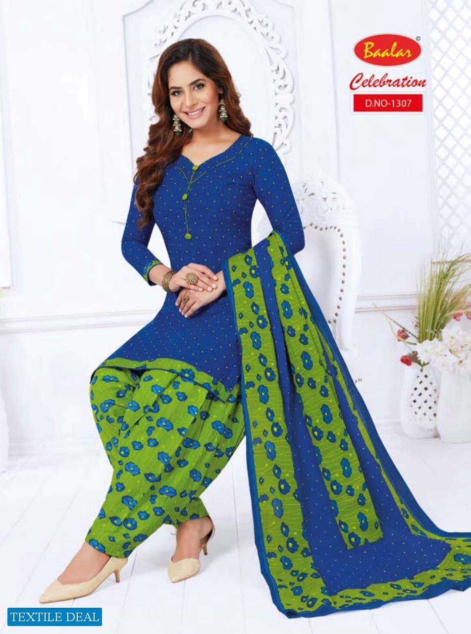 Baalar Hit List Vol-1 Wholesale Pure Cotton Printed Dress