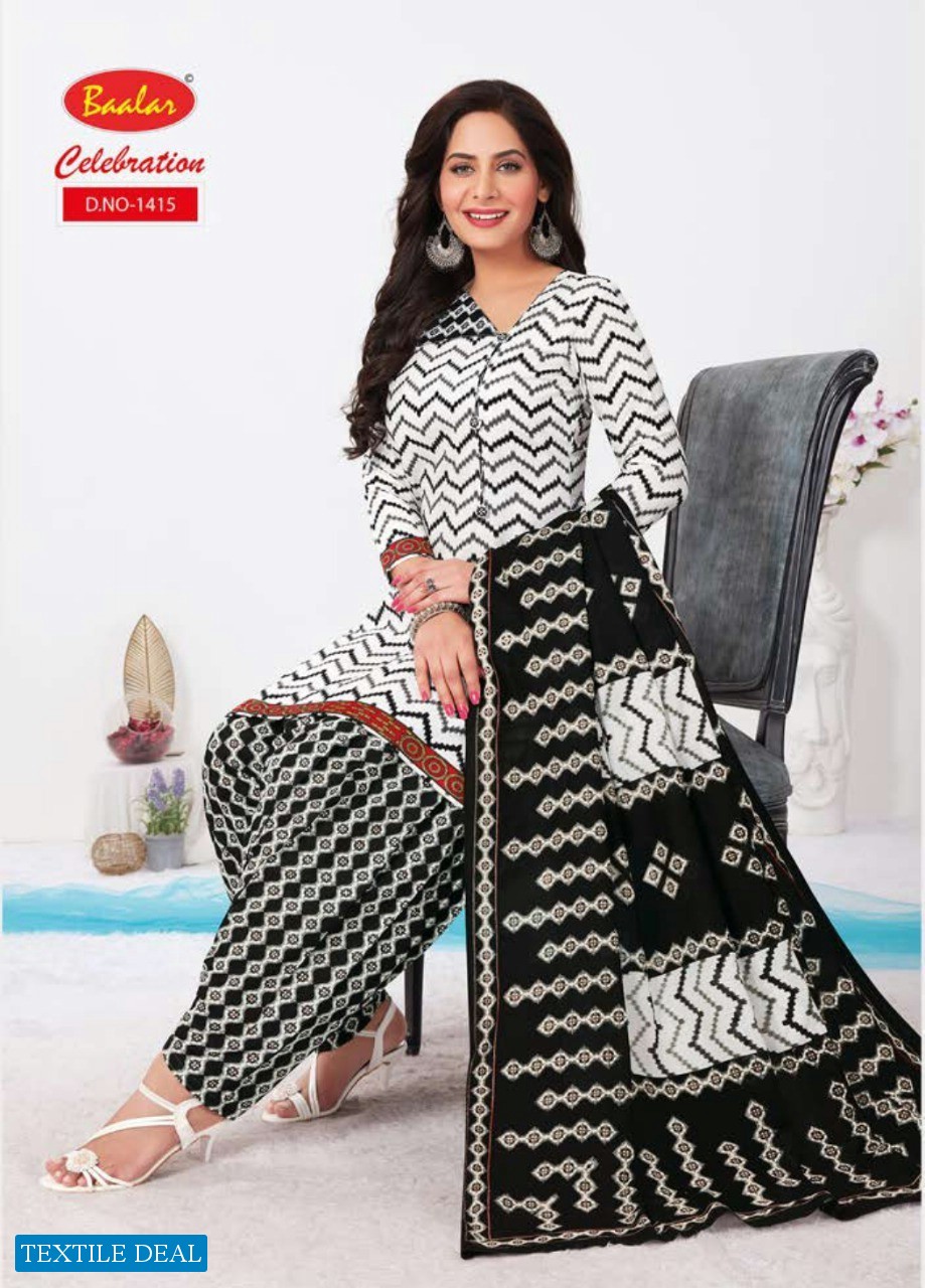 Baalar Hit List Vol-1 Wholesale Pure Cotton Printed Dress