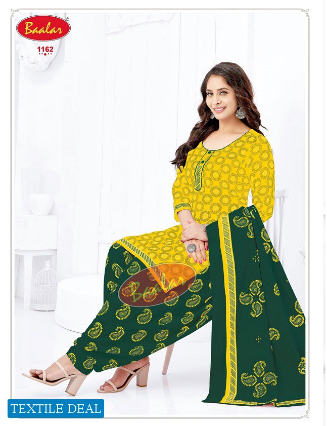 Baalar Cristal Patiyala Vol-2 Wholesale Pure Cotton Dress Material Catalogs