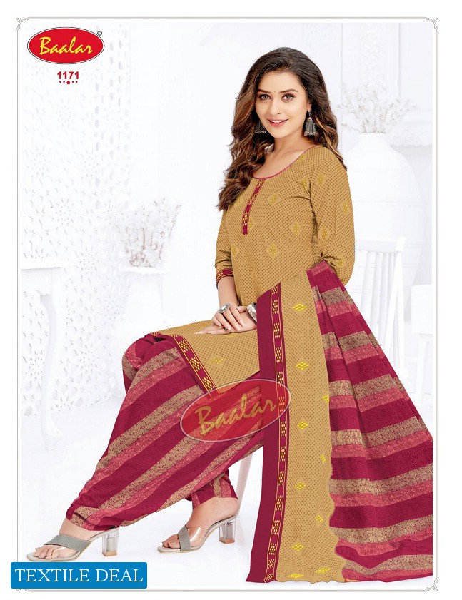 Baalar Cristal Patiyala Vol-2 Wholesale Pure Cotton Dress Material Catalogs