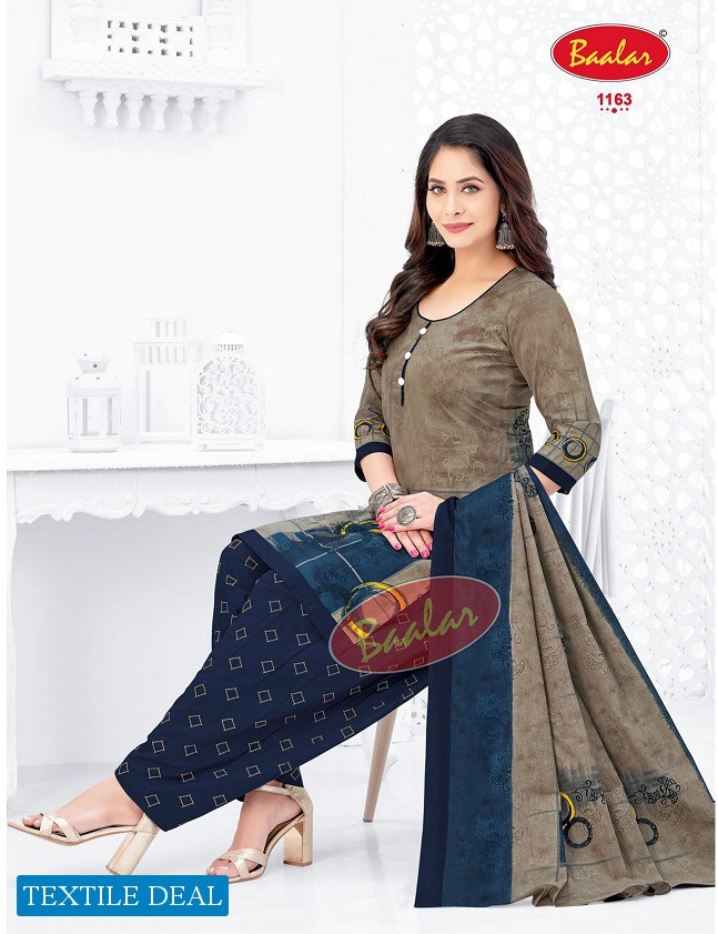 Baalar Cristal Patiyala Vol-2 Wholesale Pure Cotton Dress Material Catalogs