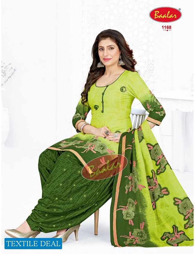 Baalar Cristal Patiyala Vol-2 Wholesale Pure Cotton Dress Material Catalogs