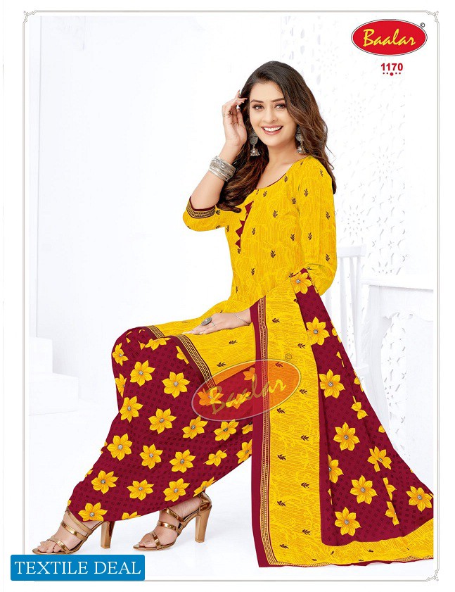 Baalar Cristal Patiyala Vol-2 Wholesale Pure Cotton Dress Material Catalogs