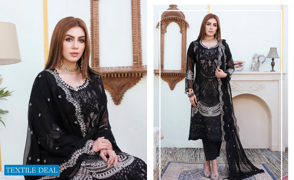 Schick Chantelle Vol-6 Wholesale Chiffon Dupatta Original Pakistani Dress