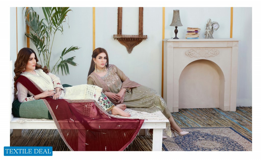 Schick Chantelle Vol-6 Wholesale Chiffon Dupatta Original Pakistani Dress