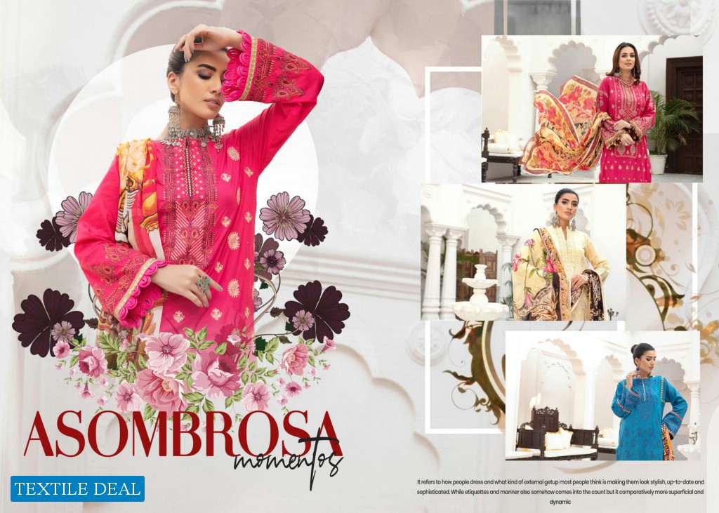 Johra Mehr Wholesale Embroidered Lawn Collection Pakistani Dress