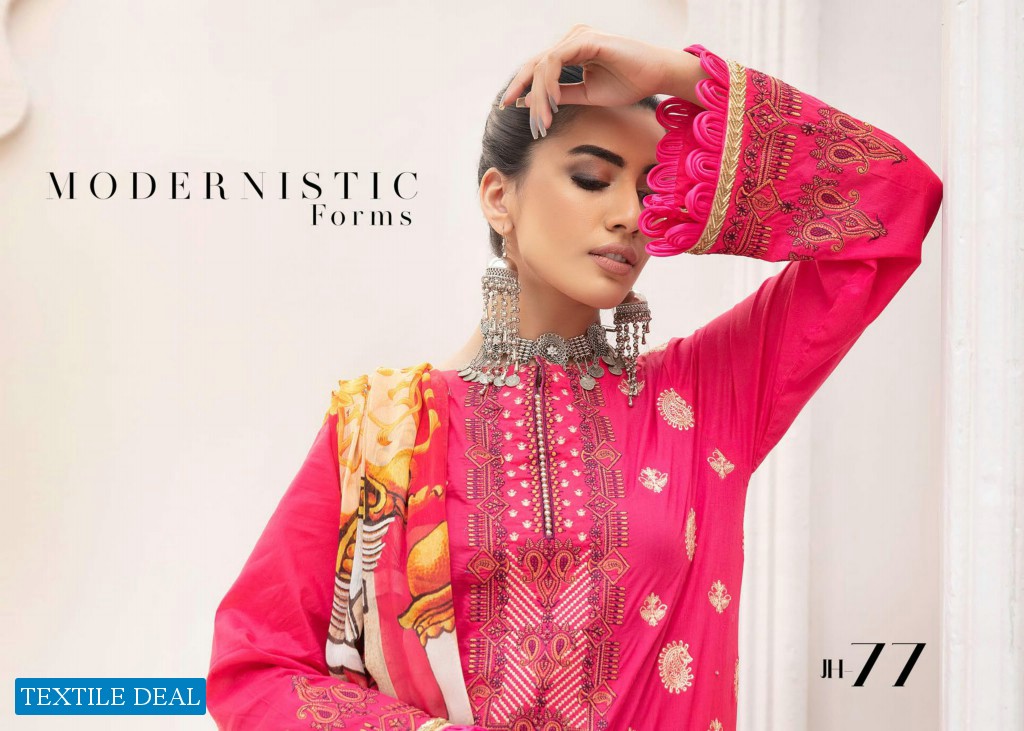 Johra Mehr Wholesale Embroidered Lawn Collection Pakistani Dress
