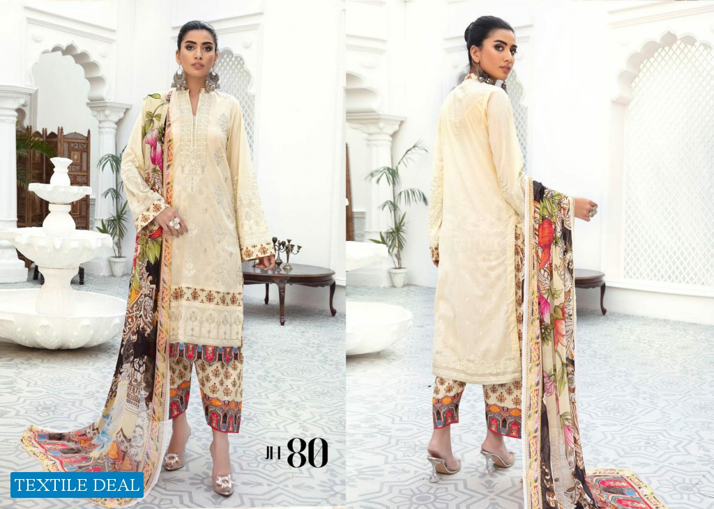 Johra Mehr Wholesale Embroidered Lawn Collection Pakistani Dress