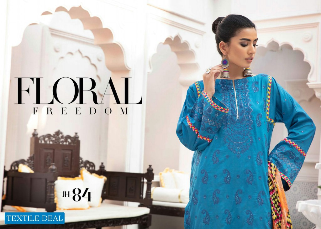 Johra Mehr Wholesale Embroidered Lawn Collection Pakistani Dress