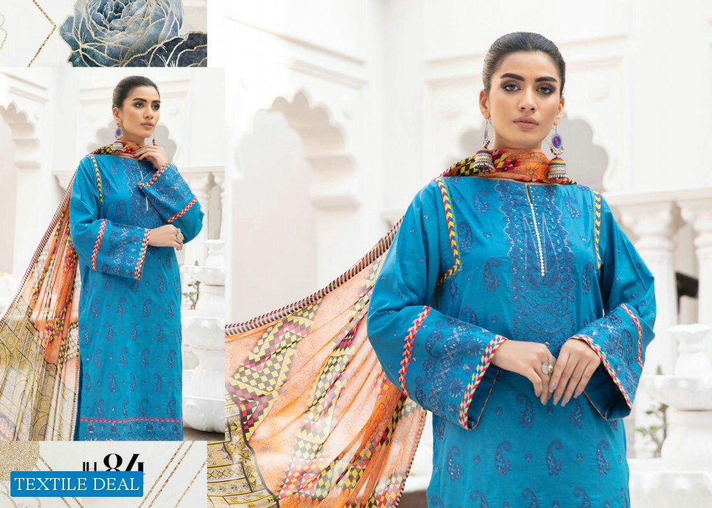 Johra Mehr Wholesale Embroidered Lawn Collection Pakistani Dress