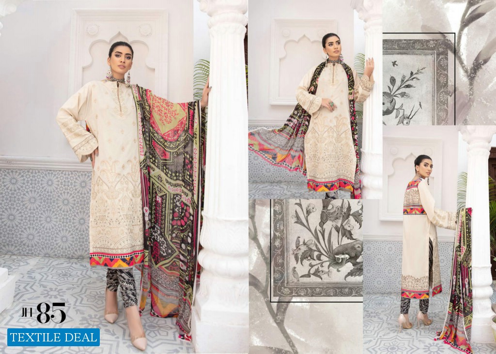 Johra Mehr Wholesale Embroidered Lawn Collection Pakistani Dress