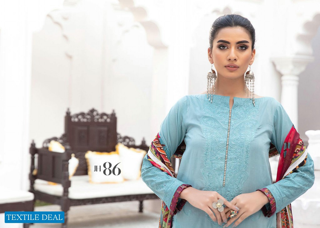 Johra Mehr Wholesale Embroidered Lawn Collection Pakistani Dress