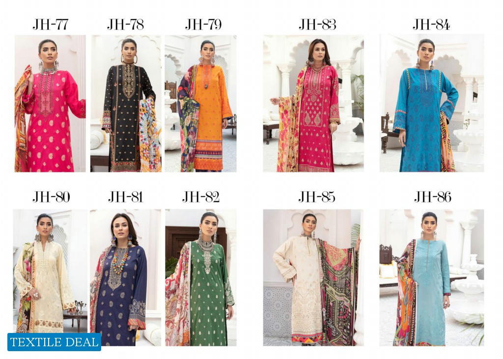 Johra Mehr Wholesale Embroidered Lawn Collection Pakistani Dress