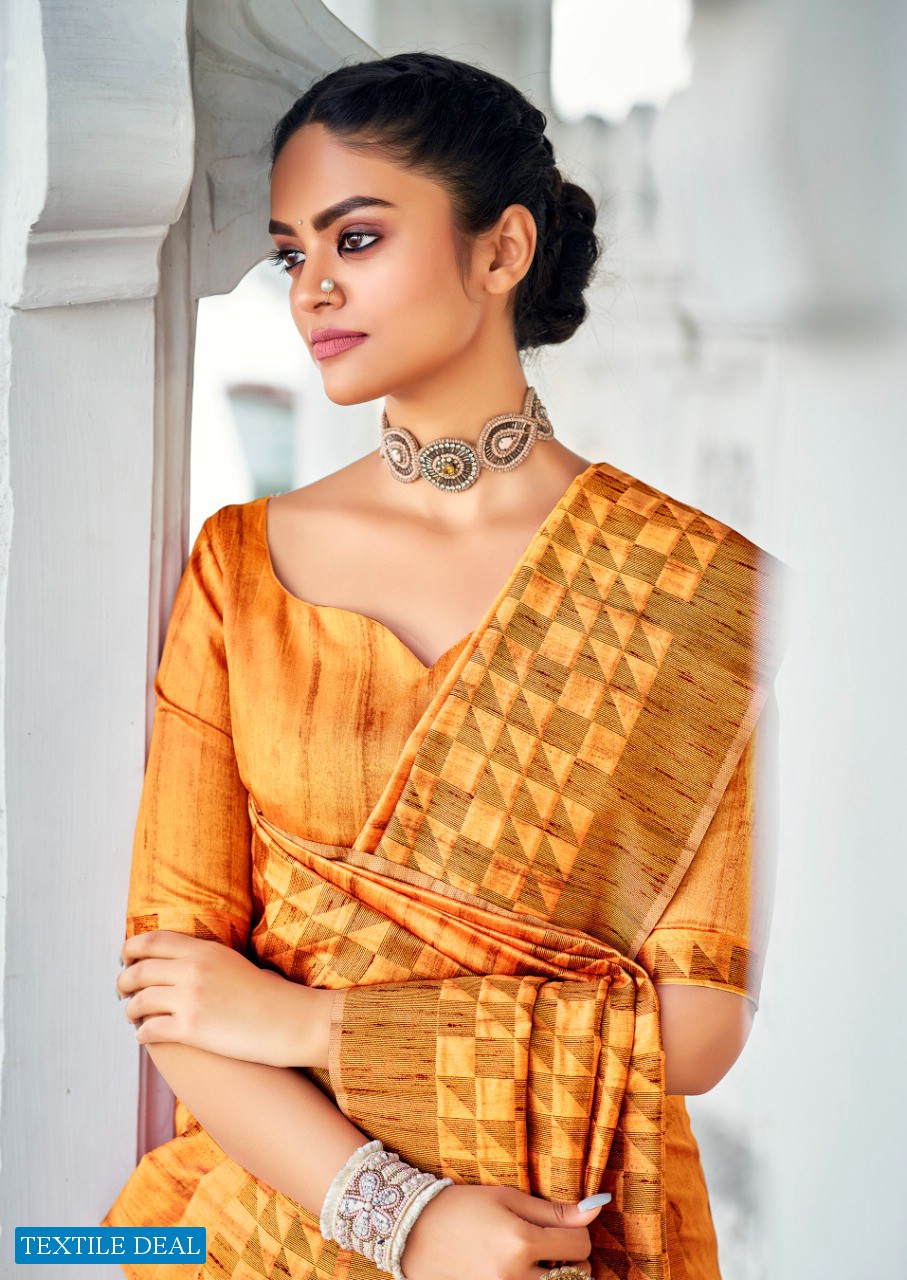 AMRITA BY REVANTA PURE HANDLOOM SILK TRADITIONAL WEAR SAREES