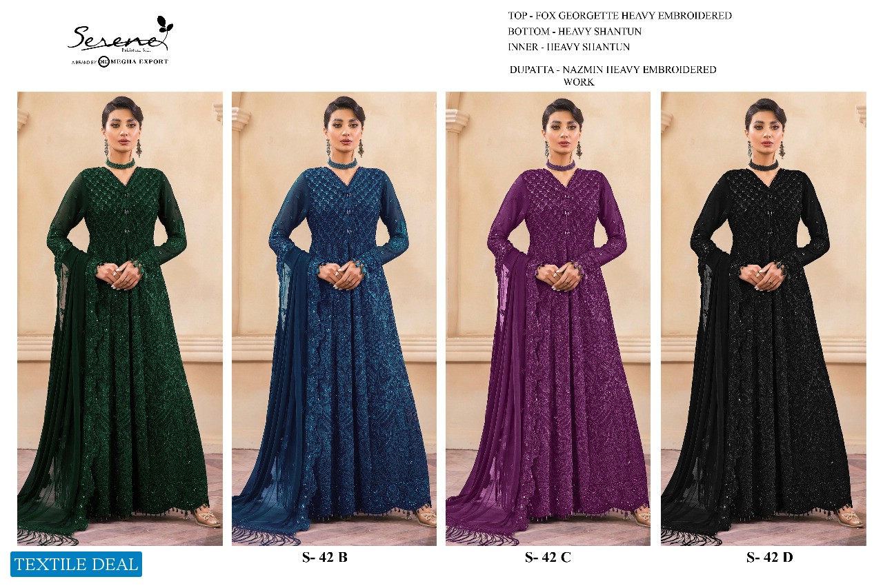 Serene S-42 Wholesale Pakistani Concept Dress