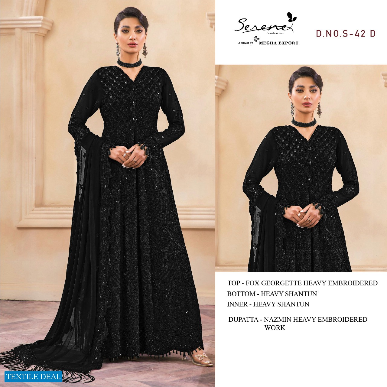 Serene S-42 Wholesale Pakistani Concept Dress