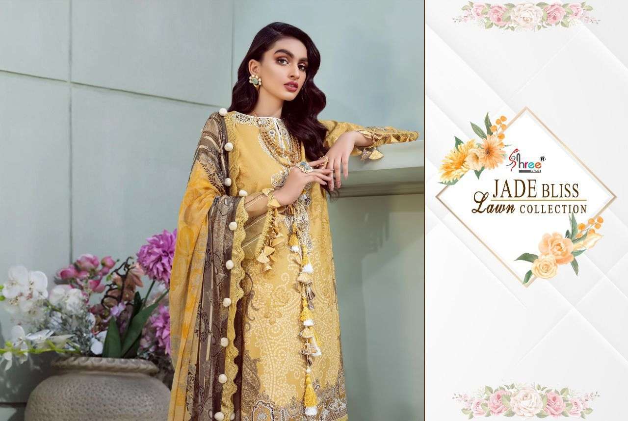 ADE BLISS LAWN COLLECTION BY SHREE FABS PAKISTANI DESIGNER SALWAR KAMEEZ