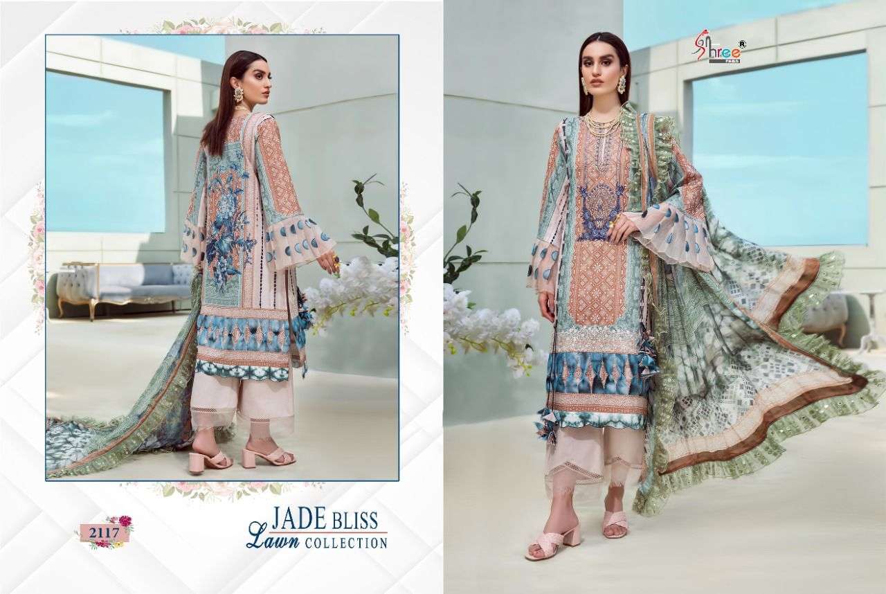 ADE BLISS LAWN COLLECTION BY SHREE FABS PAKISTANI DESIGNER SALWAR KAMEEZ