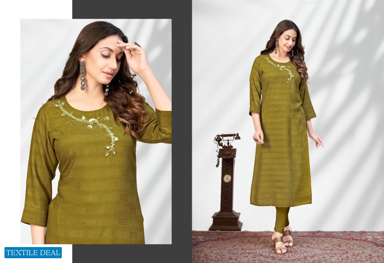 Sweety Scroll Wholesale Long Kurti Catalogs